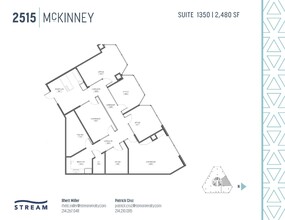 2515 McKinney Ave, Dallas, TX for lease Floor Plan- Image 1 of 1