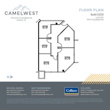 2001 W Camelback Rd, Phoenix, AZ for lease Floor Plan- Image 1 of 1