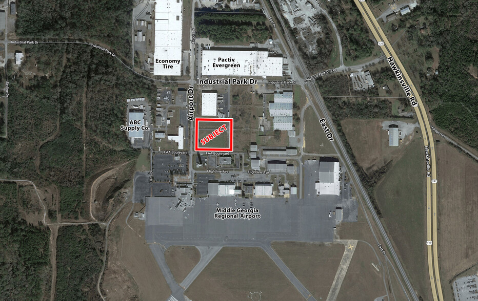 Airport Drive, Macon-Bibb, GA for sale - Aerial - Image 1 of 4