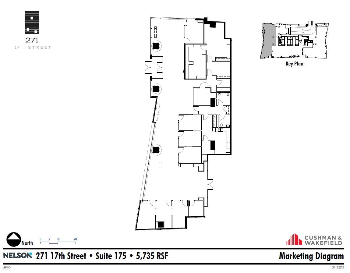 271 17th Street, Atlanta, GA for lease Floor Plan- Image 1 of 1