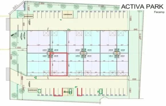 Flex in Fécamp for lease - Site Plan - Image 3 of 3