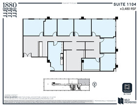 1880 Century Park E, Los Angeles, CA for lease Site Plan- Image 1 of 2