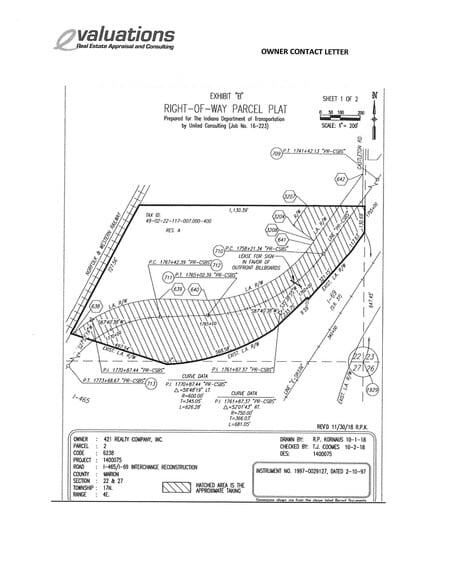 7940 Castleton Road, Indianapolis, IN for sale - Site Plan - Image 2 of 3
