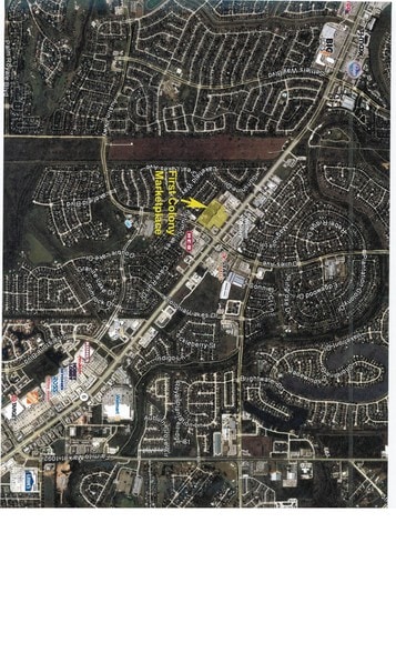 4550-4680 Highway 6, Sugar Land, TX for lease - Aerial - Image 3 of 33