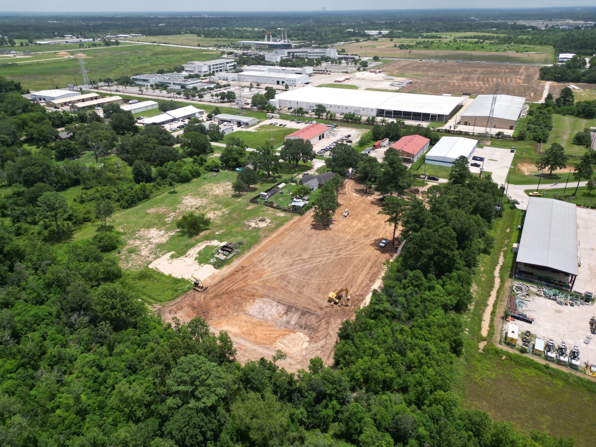 0 S Persimmon St, Tomball, TX for sale Aerial- Image 1 of 5