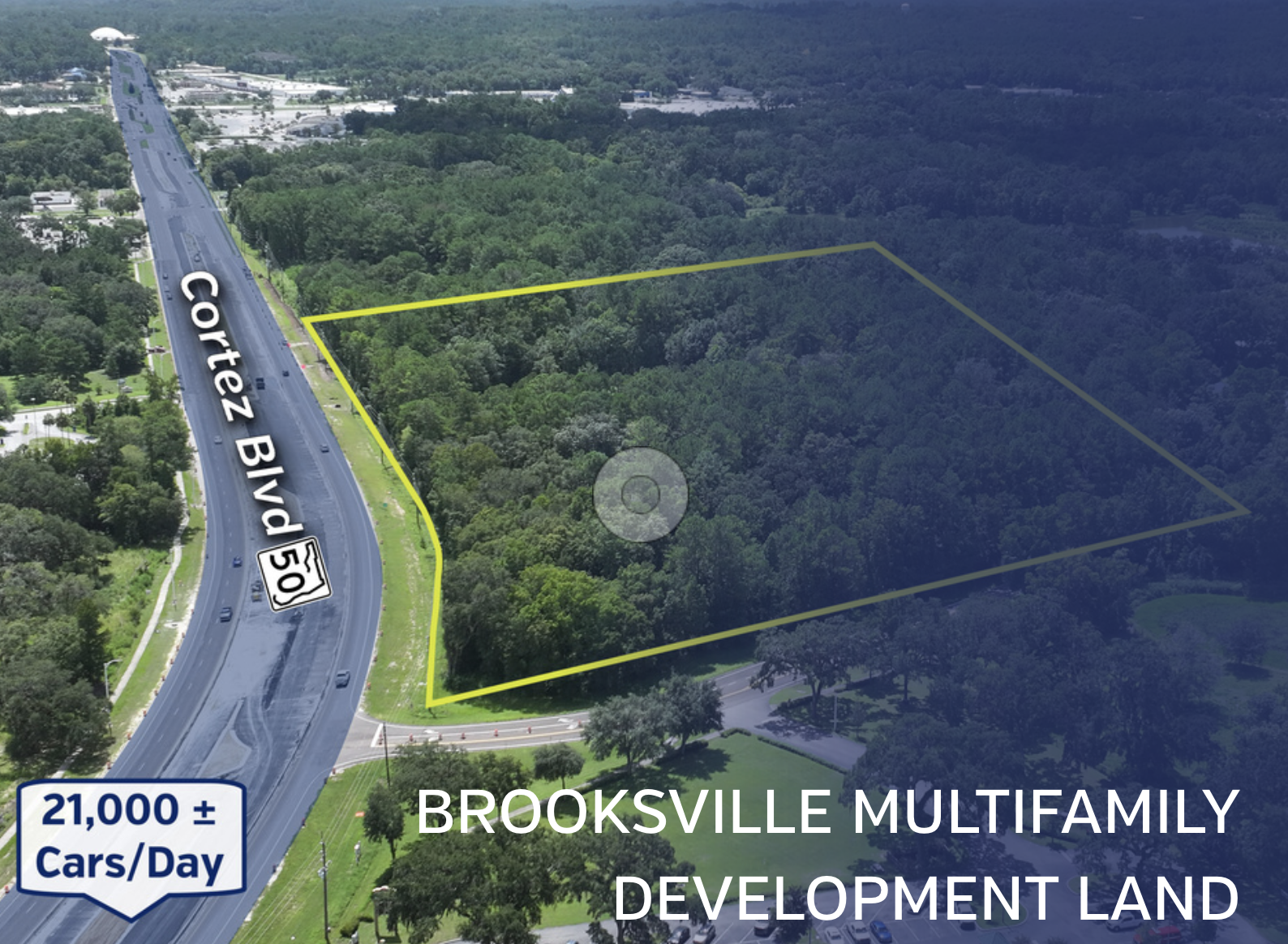 0 Cortez Blvd, Brooksville, FL for sale Aerial- Image 1 of 13