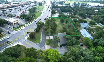 2107 Slaughter, Austin, TX - aerial  map view