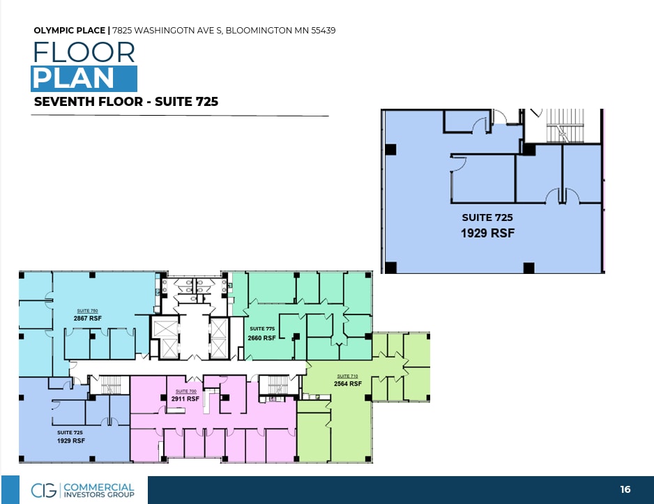 7825 Washington Ave S, Minneapolis, MN for lease Floor Plan- Image 1 of 1