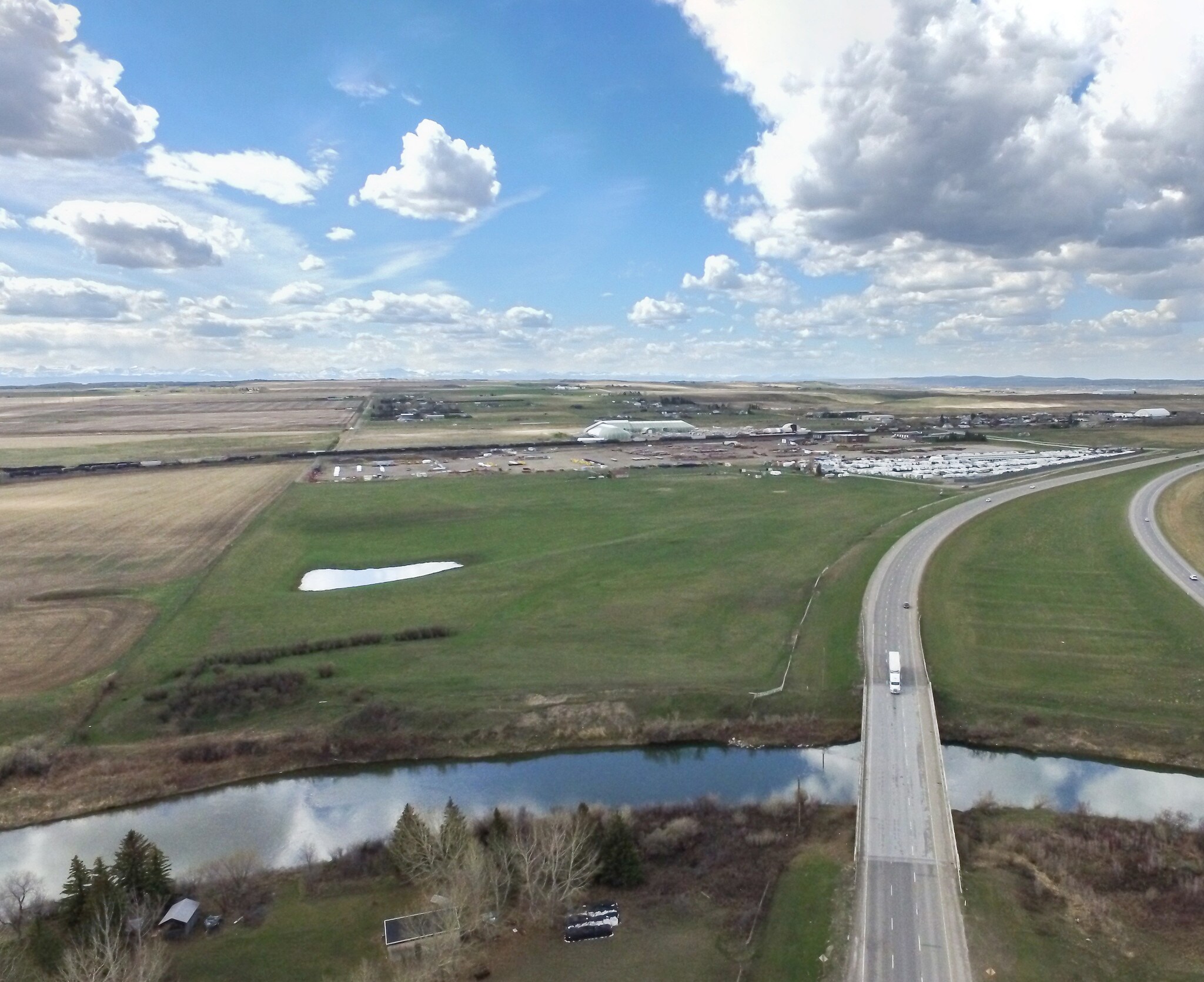 80141 Maple Leaf Rd, Foothills No 31, AB for sale Aerial- Image 1 of 1