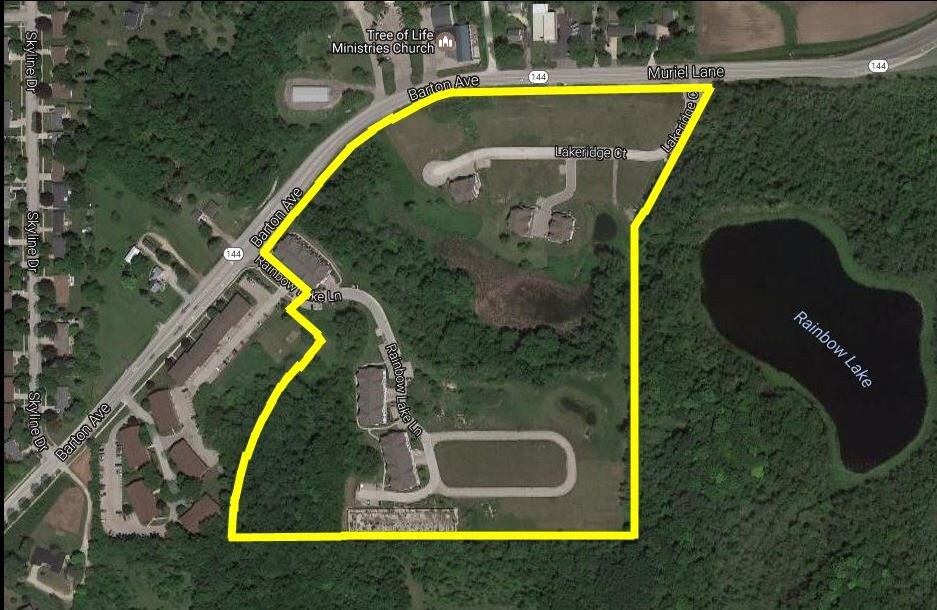 00 Rainbow Lake Ln, West Bend, WI for sale Aerial- Image 1 of 1