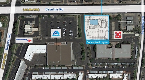 W Baseline Rd & Dobson Rd, Mesa, AZ for lease - Building Photo - Image 1 of 3