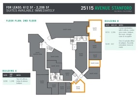 25115 Avenue Stanford, Valencia, CA for lease Floor Plan- Image 2 of 7