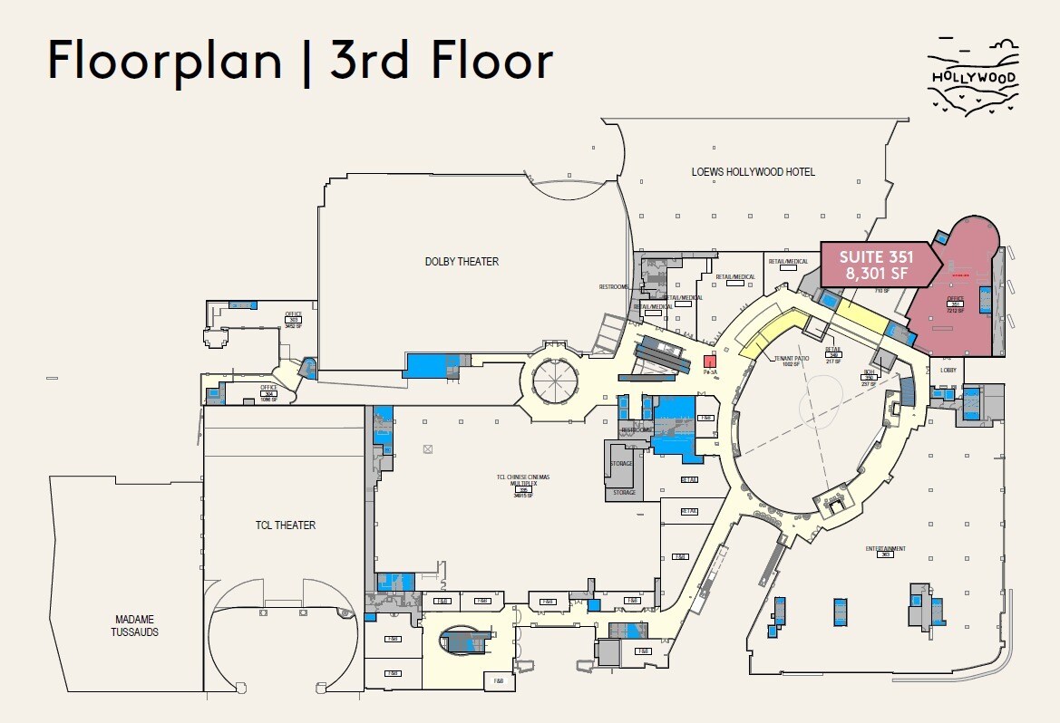 6801 Hollywood Blvd, Hollywood, CA 90028 Ovation