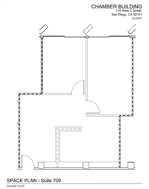 110 W C St, San Diego, CA 92101 The Chamber Building
