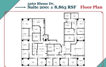 3260 Blume Dr, Richmond, CA for lease Floor Plan- Image 1 of 1