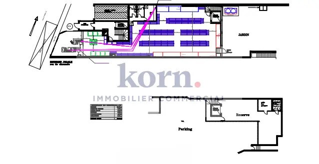 Retail in Paris for lease - Floor Plan - Image 2 of 2