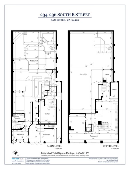 236 S B St, San Mateo, CA for lease - Site Plan - Image 3 of 9