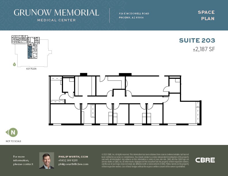 926 E McDowell Rd, Phoenix, AZ for lease Floor Plan- Image 1 of 1