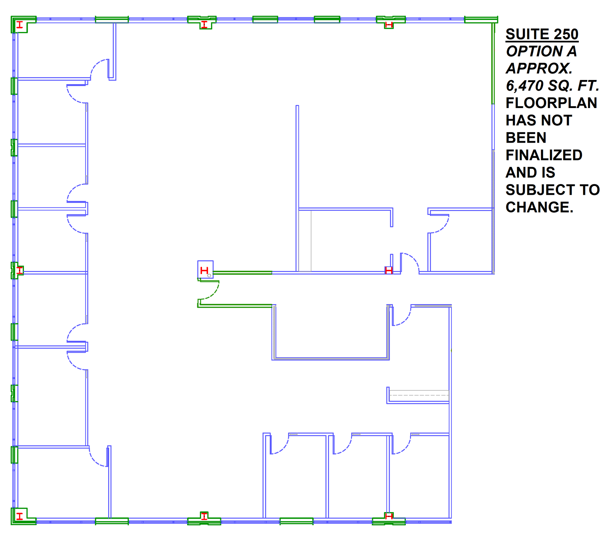 343 E Six Forks Rd, Raleigh, NC for lease Floor Plan- Image 1 of 3