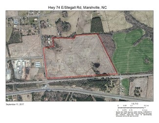 More details for E Highway 74 & Stegall Rd, Marshville, NC - Land for Sale