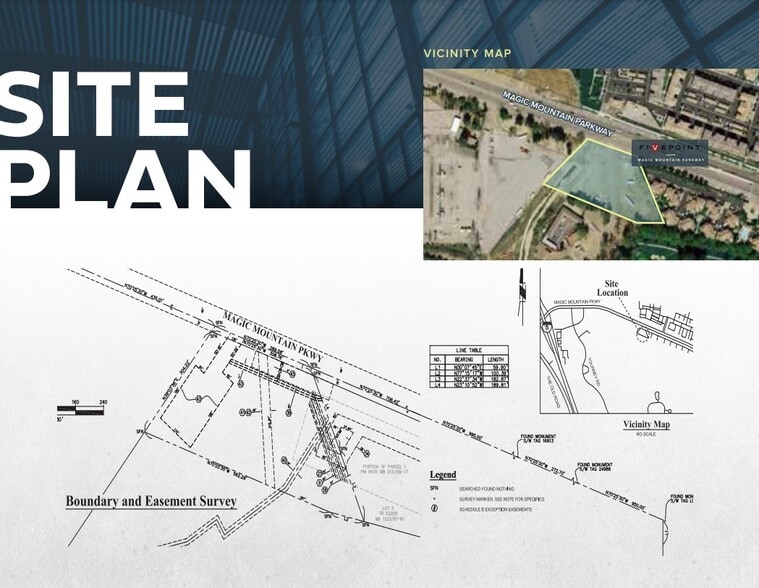 Magic Mountain Pky, Valencia, CA for sale - Plat Map - Image 2 of 2