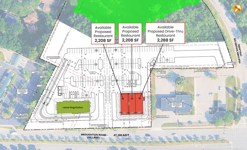 620-640 E Boughton Rd, Bolingbrook, IL for lease - Site Plan - Image 2 of 6