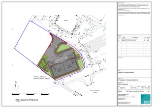 Forge Rd, Machynlleth for lease Site Plan- Image 1 of 1