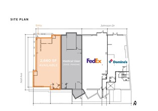 5433-5437 Johnson Dr, Mission, KS for lease Floor Plan- Image 1 of 1