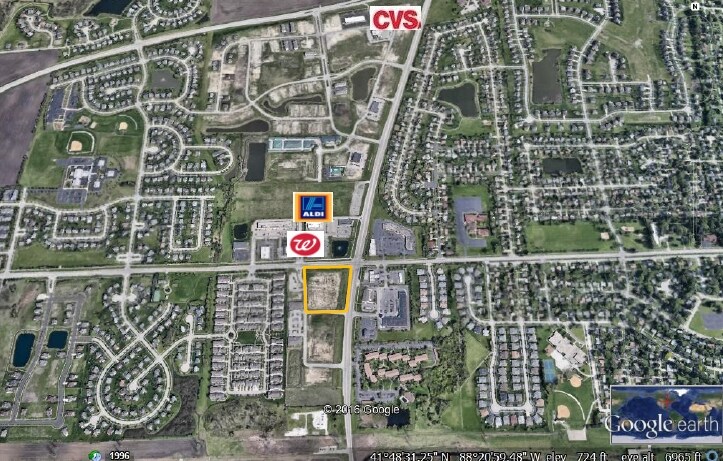 Oak St & Randall Rd, North Aurora, IL for sale Primary Photo- Image 1 of 1