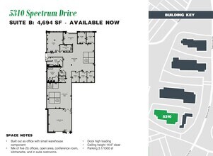 5310 Spectrum Dr, Frederick, MD for lease Floor Plan- Image 1 of 1