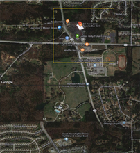 7490 Old National Hwy, Riverdale, GA - aerial  map view