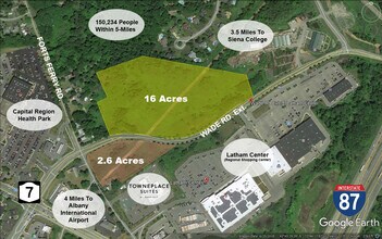 17 Forts Ferry Rd, Latham, NY - AERIAL map view