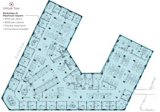 1400-1422 Euclid Ave, Cleveland, OH for lease Floor Plan- Image 1 of 1