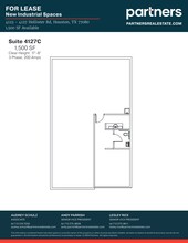 4125 Hollister St, Houston, TX for lease Site Plan- Image 1 of 1