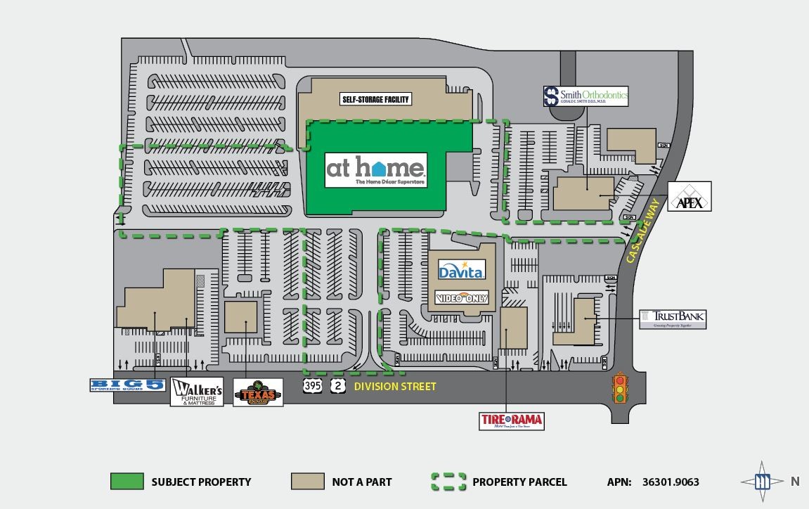 7619 N Division St, Spokane, WA for sale Site Plan- Image 1 of 1