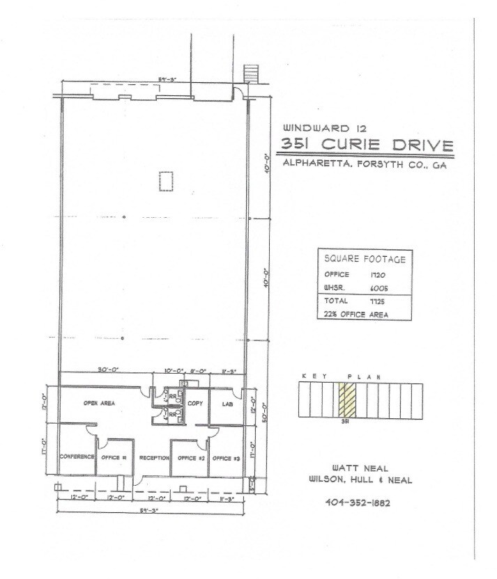 343-363 Curie Dr, Alpharetta, GA for lease Floor Plan- Image 1 of 1