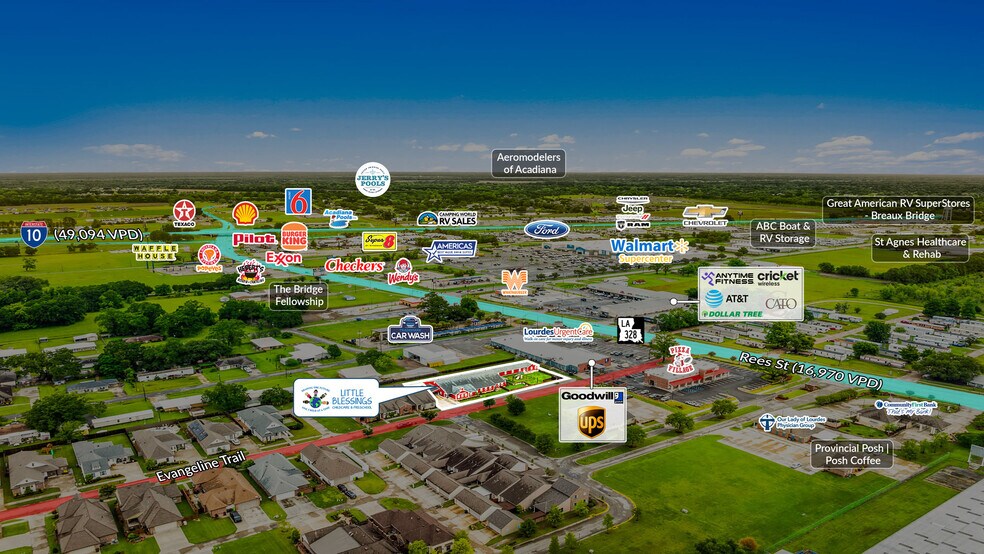 537 Evangeline Trl, Breaux Bridge, LA for sale - Building Photo - Image 2 of 5