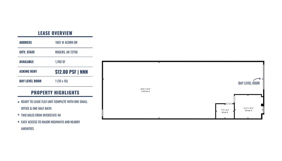 1601 Acorn Dr, Rogers, AR for lease - Building Photo - Image 2 of 12