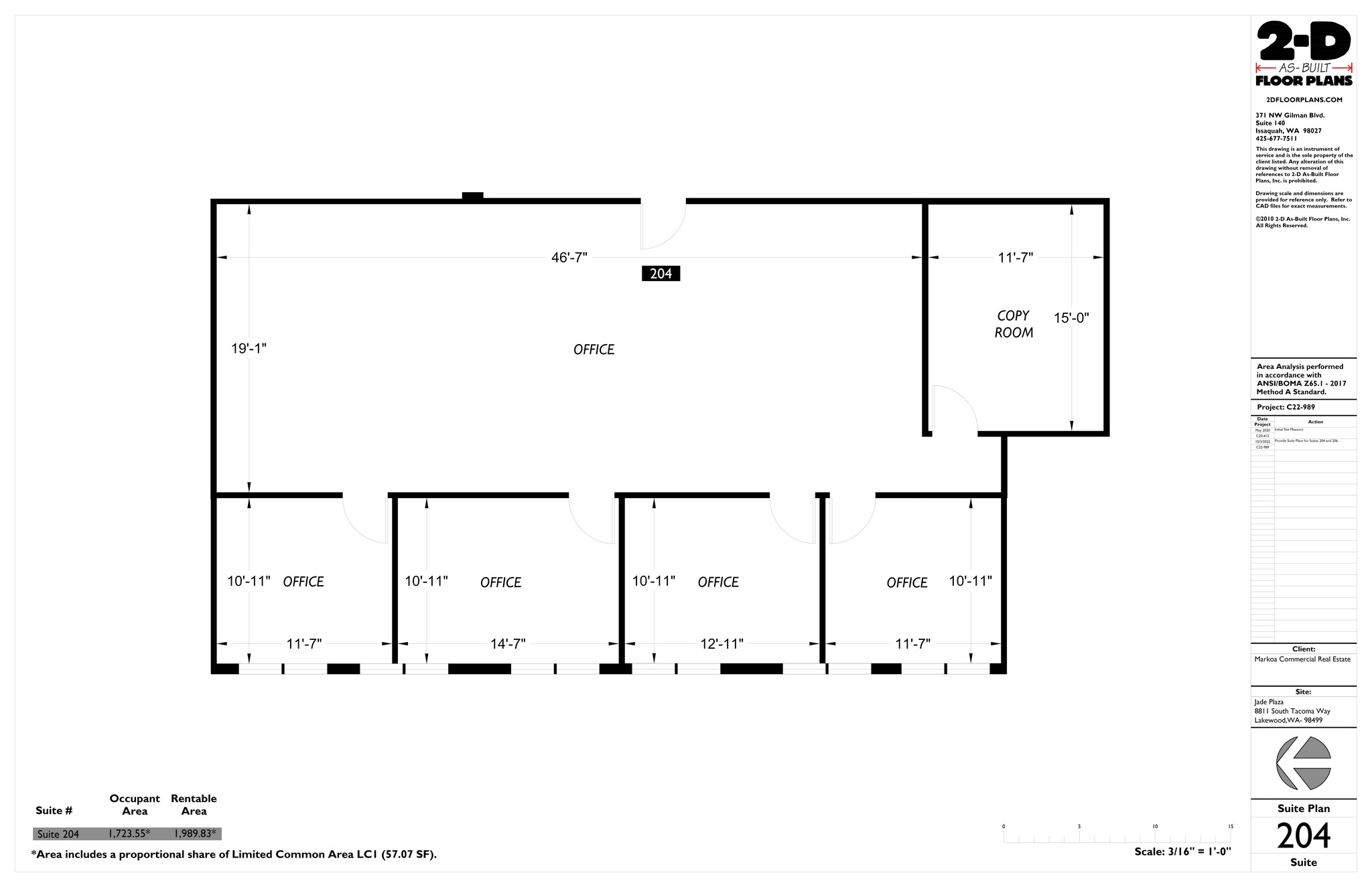 8811 S Tacoma Way, Tacoma, WA for lease Site Plan- Image 1 of 1