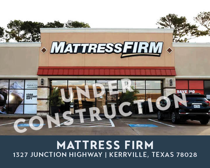 1327 Junction Hwy, Kerrville, TX 78028 MATTRESS FIRM KERRVILLE, TX