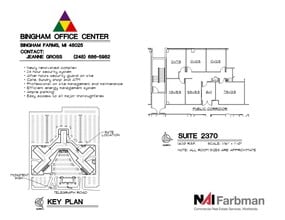 30600-30700 - 30800 Telegraph Rd, Bingham Farms, MI for lease Floor Plan- Image 1 of 1