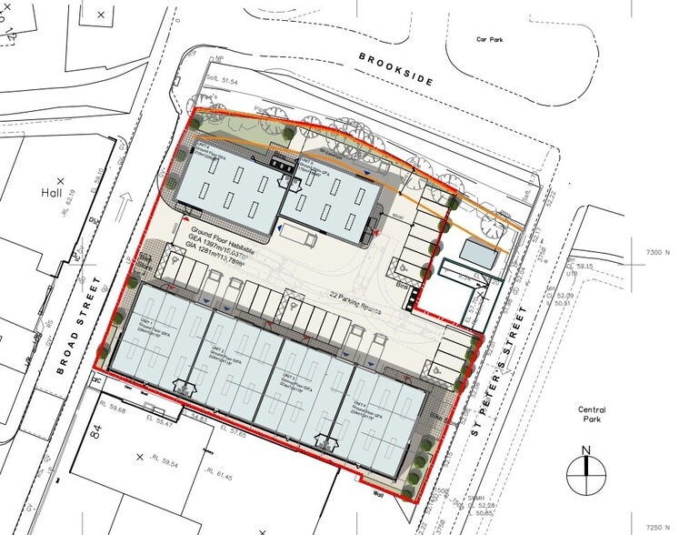 99 St. Peters St, Leicester for lease - Building Photo - Image 2 of 7