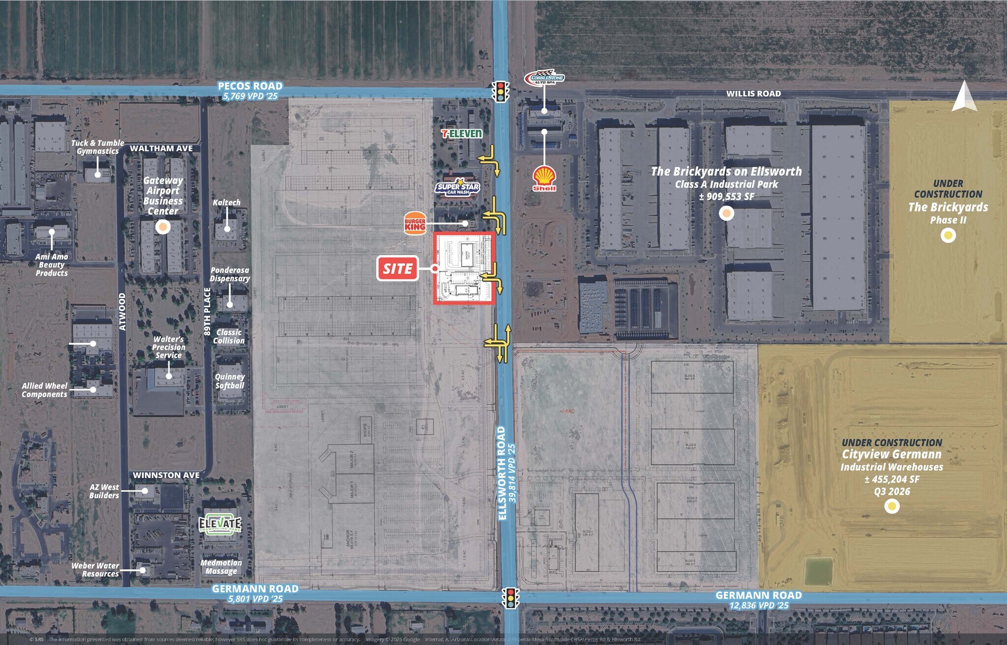 SWC Pecos Rd & Ellsworth Rd, Mesa, AZ for lease Primary Photo- Image 1 of 4