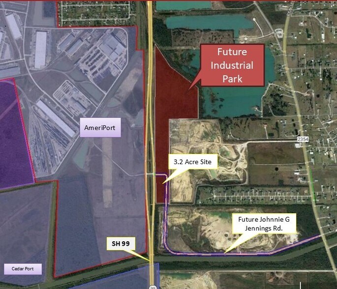 SH 99 rd, Baytown, TX for sale - Aerial - Image 2 of 3