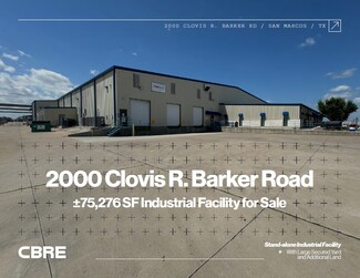 More details for 2000 Clovis Barker Rd, San Marcos, TX - Industrial for Sale