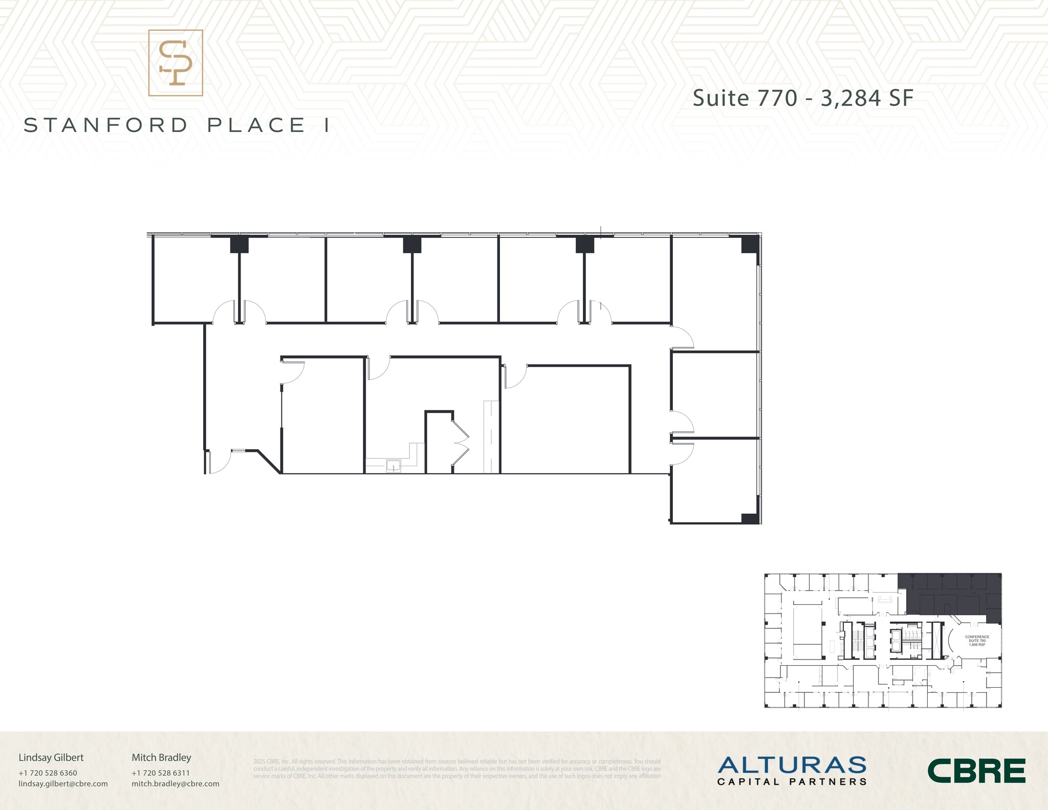 8055 E Tufts Ave, Denver, CO for lease Site Plan- Image 1 of 1