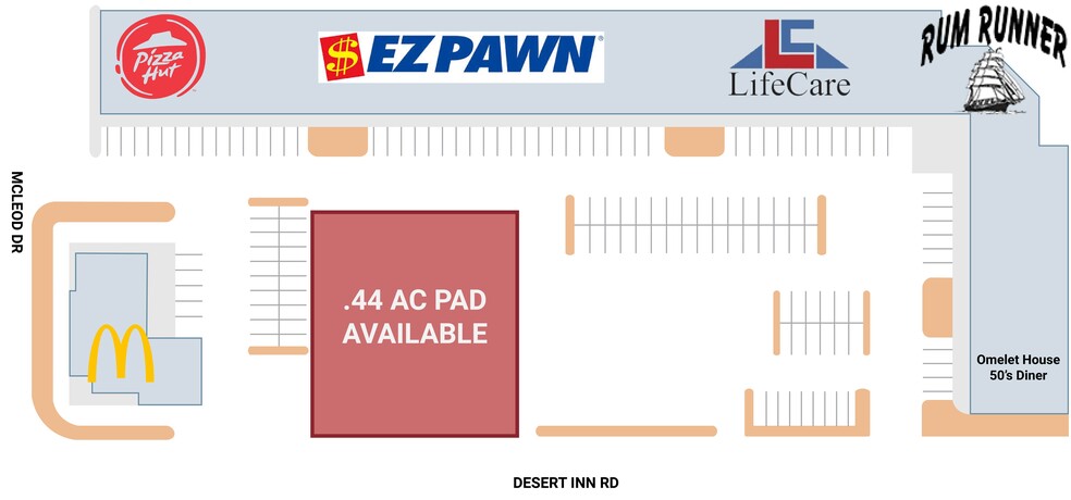 3050 E Desert Inn Rd, Las Vegas, NV for lease - Building Photo - Image 2 of 2