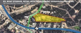 188 Canyon Bnd, Canyon Lake TX - Self Storage Facility