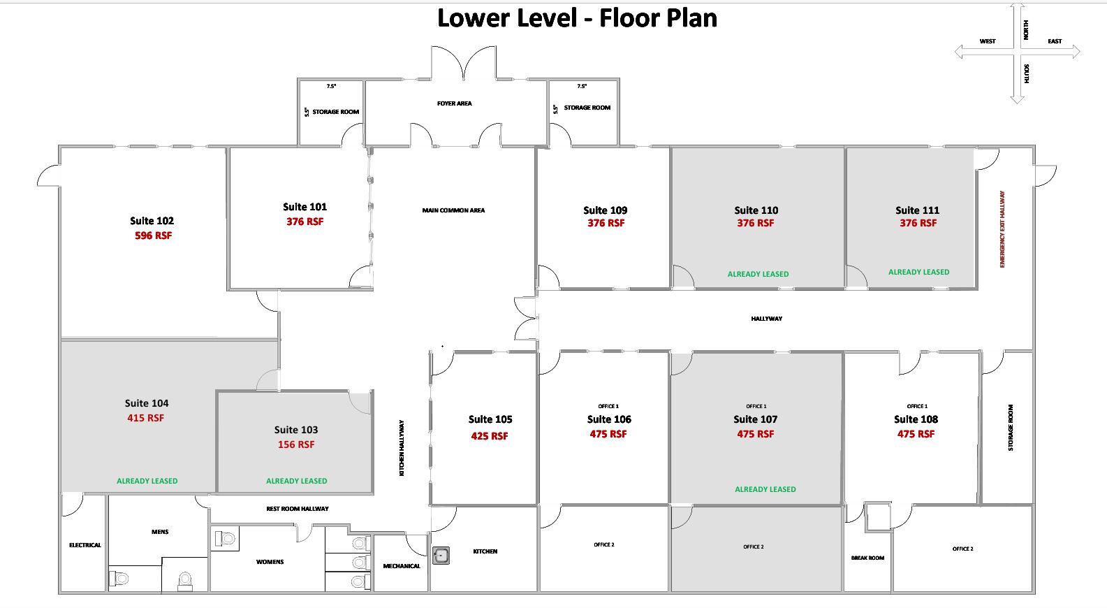 1717 W 6th Ave, Spokane, WA for lease Floor Plan- Image 1 of 5