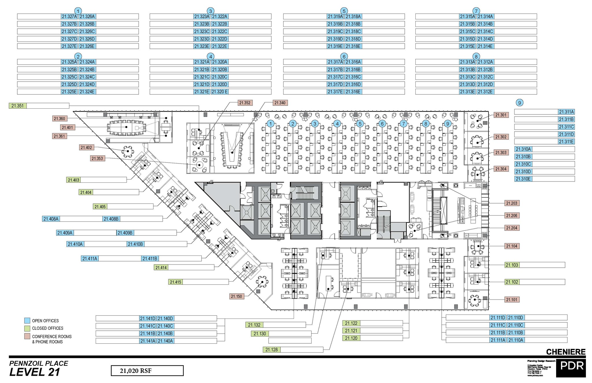 700 Milam St, Houston, TX for lease Floor Plan- Image 1 of 1